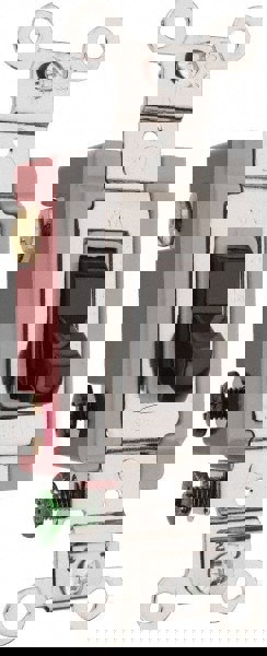 4 Pole, 120 to 277 VAC, 20 Amp, Industrial Grade Toggle Four Way Switch